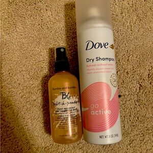 Dry shampoo spray and mist